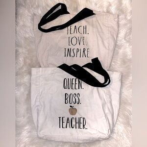 RAE DUNN.🍎✏️Totes